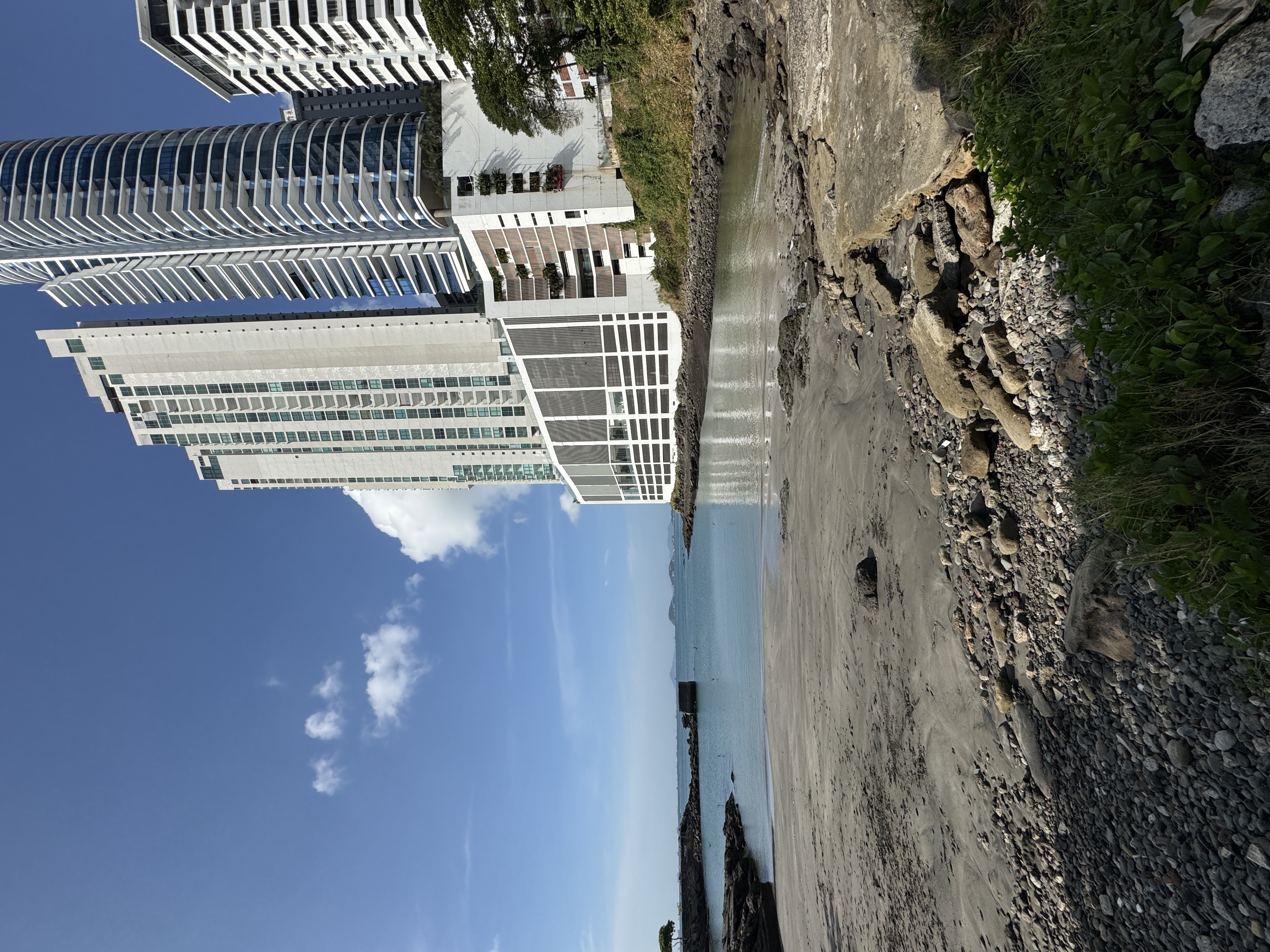 Here's the view toward Patilla Point.