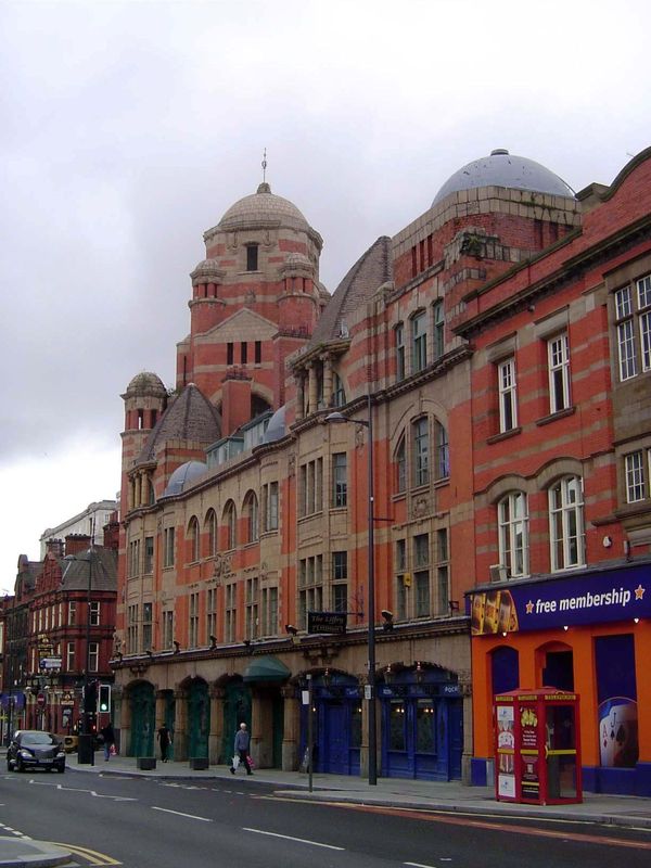 Echoing Istanbul's Hagia Sophia, the Central Hall of the Liverpool Wesleyan Mission was built in 1905 on Renshaw Street, a short walk from t