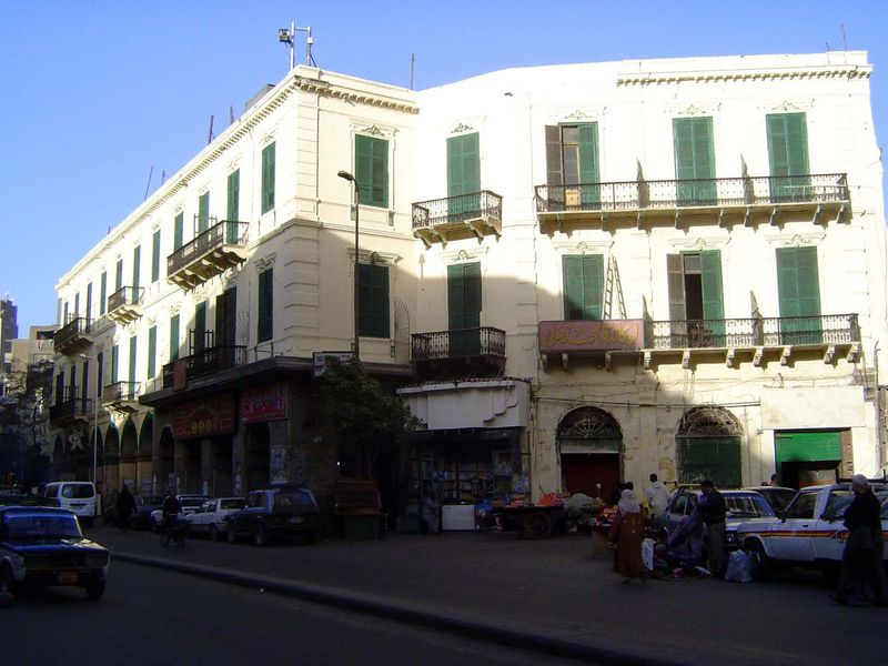 The exterior of the same hotel, originally the Bristol.