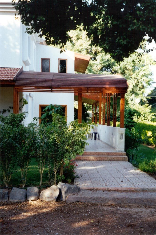 Within a few years, gardens make the new homes more attractive.