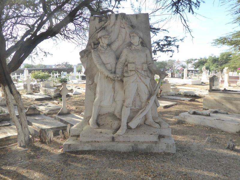 Presumably this monument was moved here from somewhere else in the city.