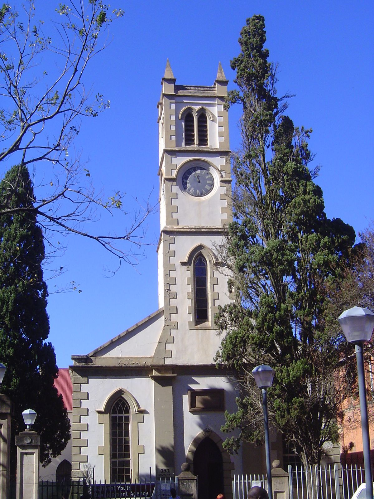 Of the same era, this is the desanctified Old Presbyterian Church of 1873.