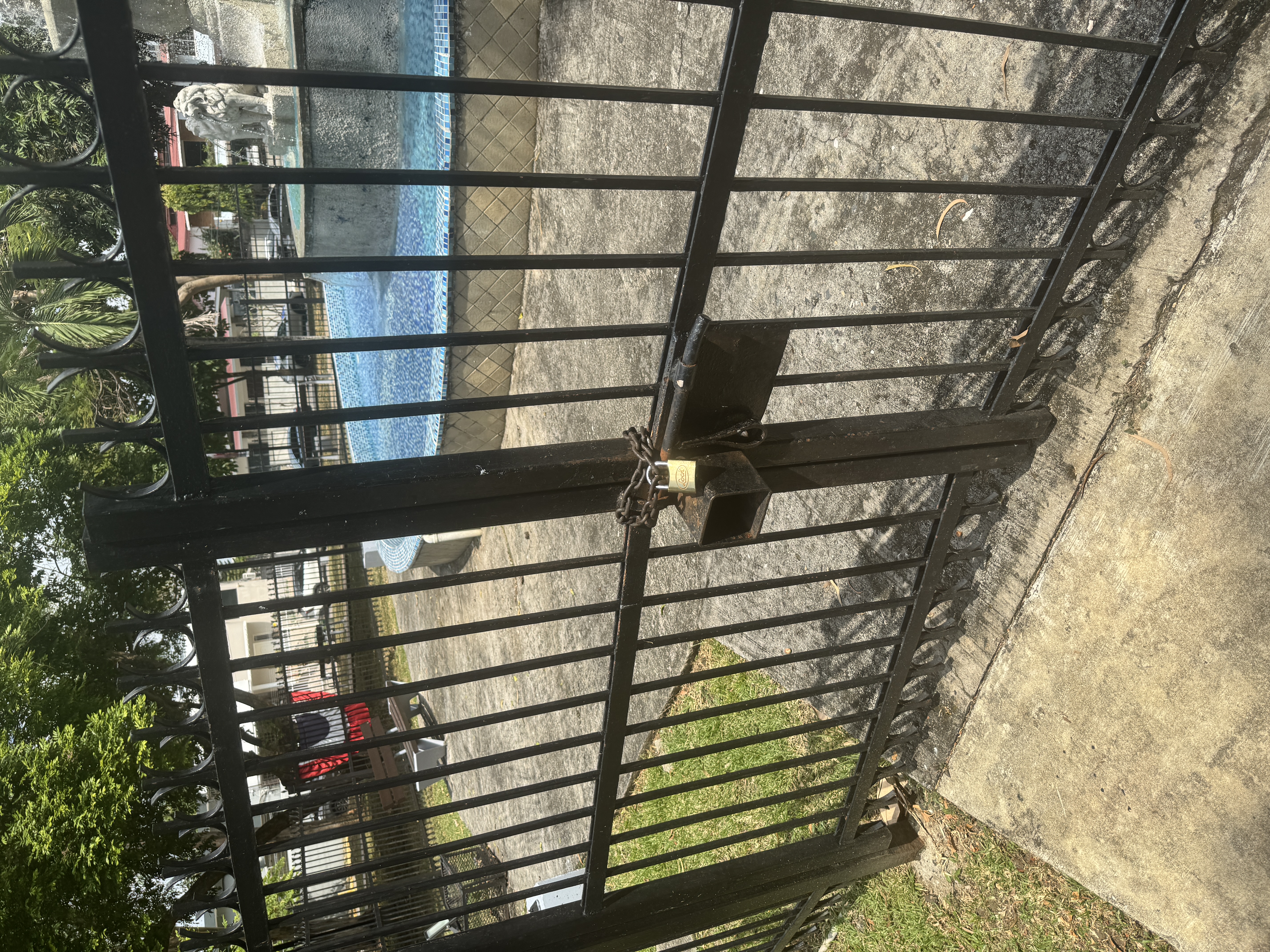 Observing its locked gate, I concluded that it was just as well, both for him and us, that Benito Juarez is dead.