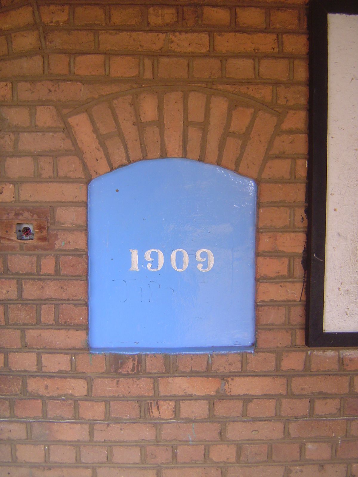 The austere foundation stone was laid by Agnes Livingstone Bruce, one of the two Livingstone children then alive.