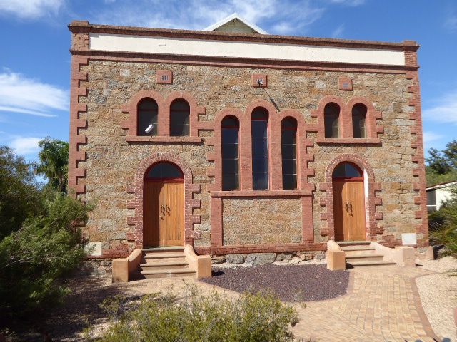 Here's South Broken Hill's South Baptist Church, desanctified in 1974 and now an unusual B\&B.

The local newspaper recorded a speaker at th