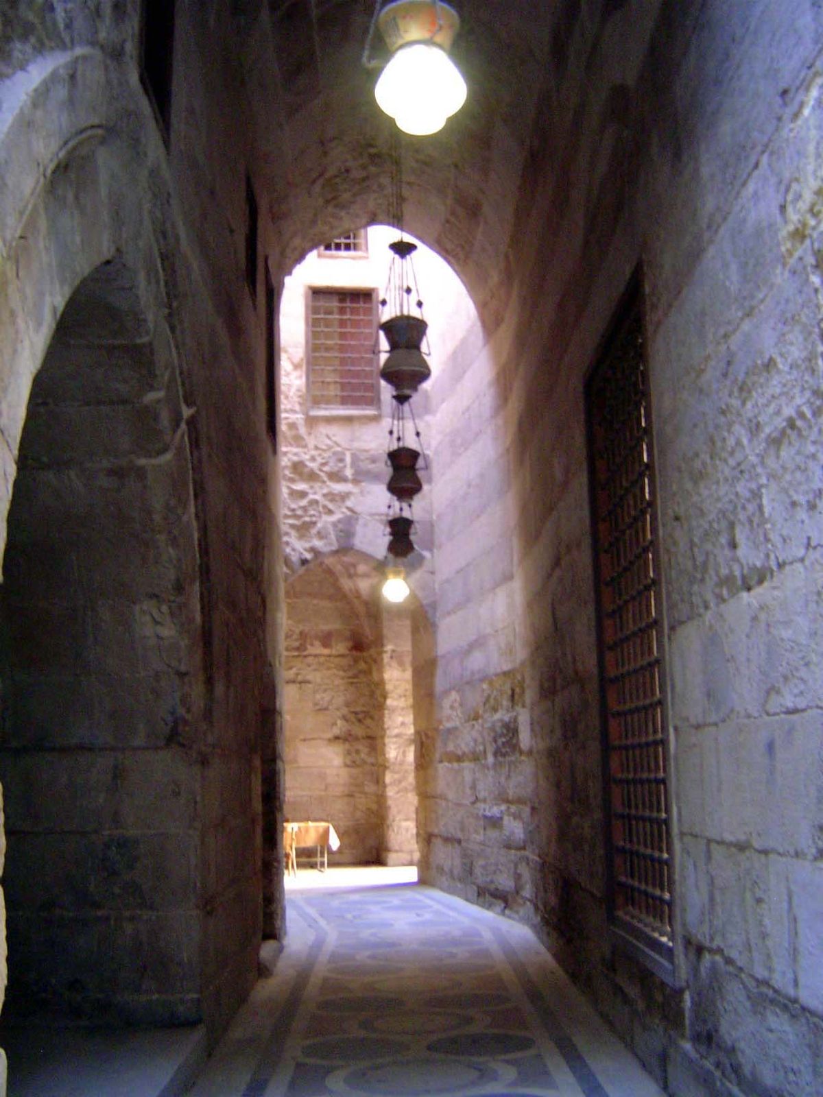 The way in.