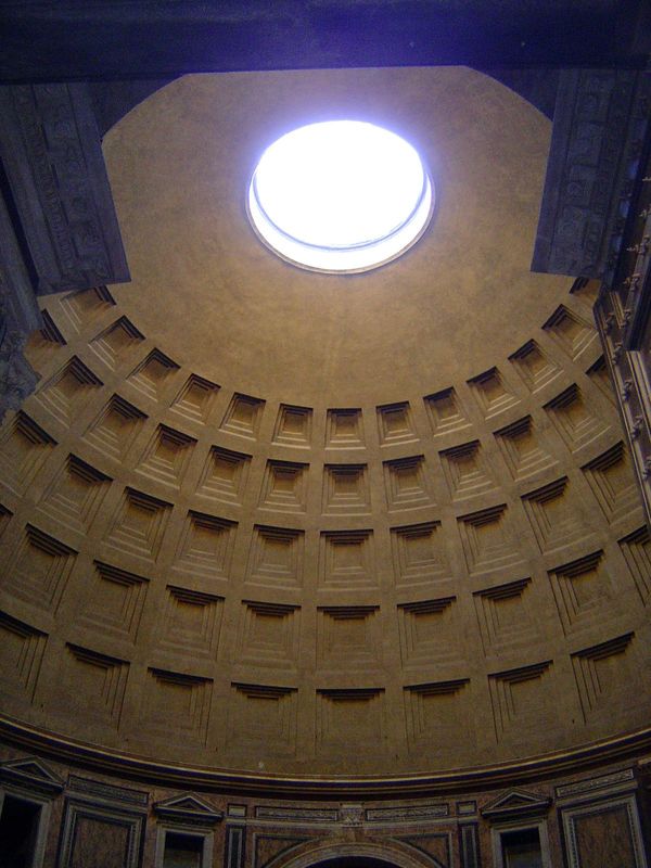 Serlio, a Renaissance writer on architecture, called this building in L'Architettura "the most perfect piece of work I ever saw." He didn't 