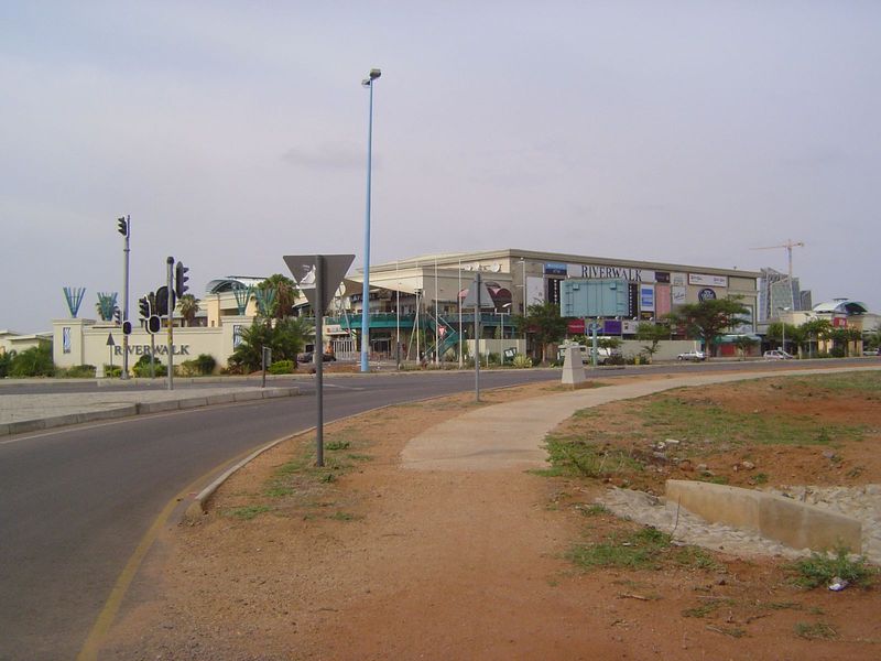 The old central mall won't cut it any more. The tourism ministry writes that "Gaborone now boasts four, large American-style malls...."
