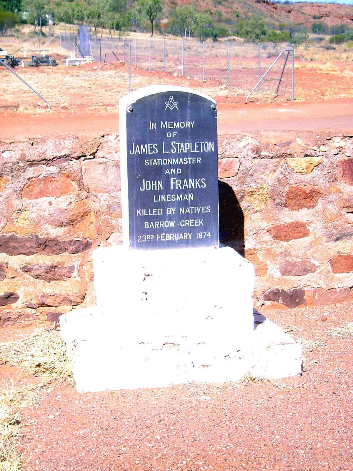 Another of the small cemeteries attached to these stations.
