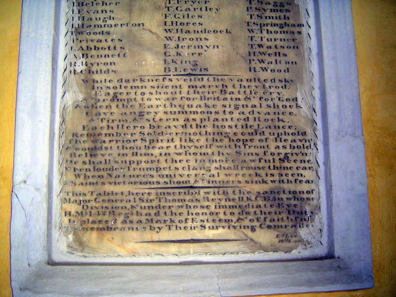 The base of the monument.