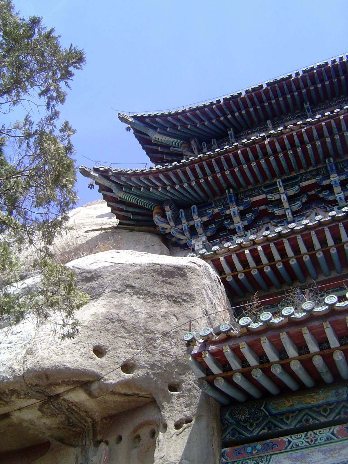 And here's one of those pavilions. Tea house?