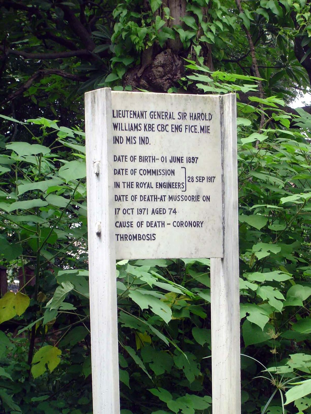 Yes, indeed. The epitaph might have read, "Stayed On."