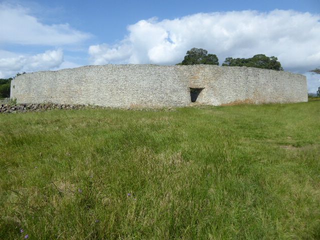 And here's the other primary feature. It sits on a gentle slope a few hundred yards from the mountain. It's had various names over the years