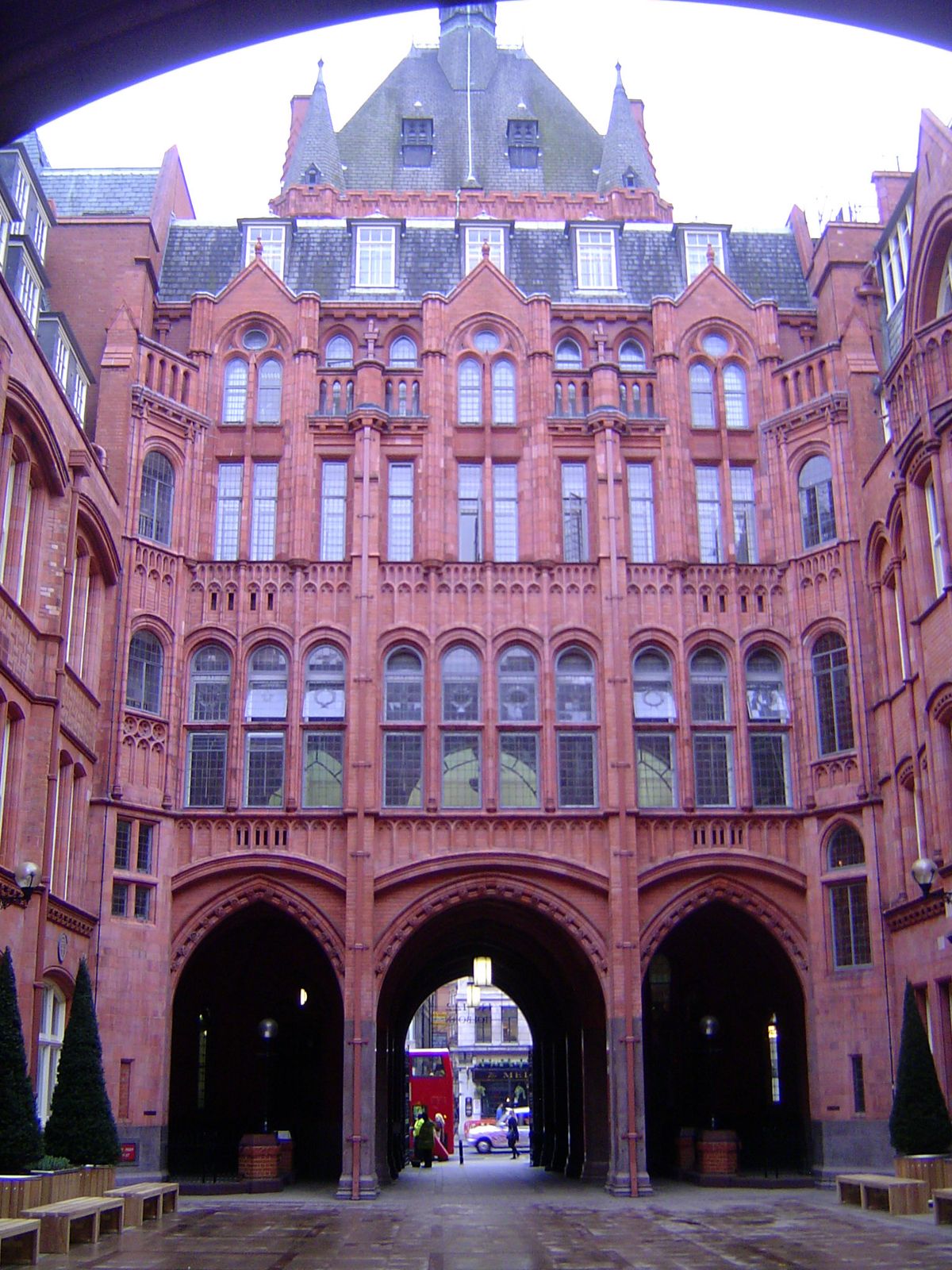Courtyard view.