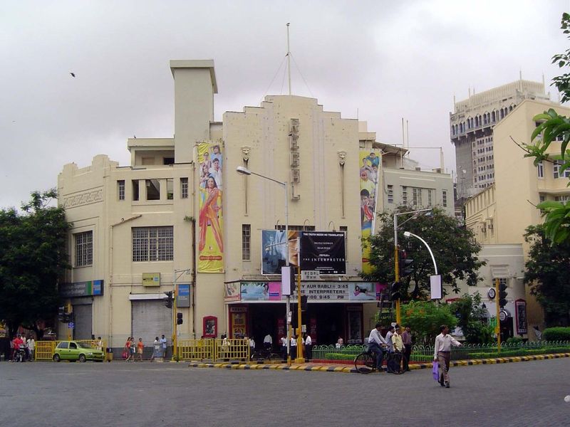 The Regal Theater, 1933, with its stepped parapet. The architect was Charles, son of Fredrik William Stevens, the VT's architect.