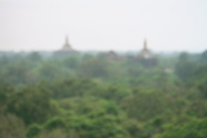 Using prisoners of war, the Sinhalese attempted to build a dagoba three times higher than anything else in Polonnaruwa. They got the mass bu