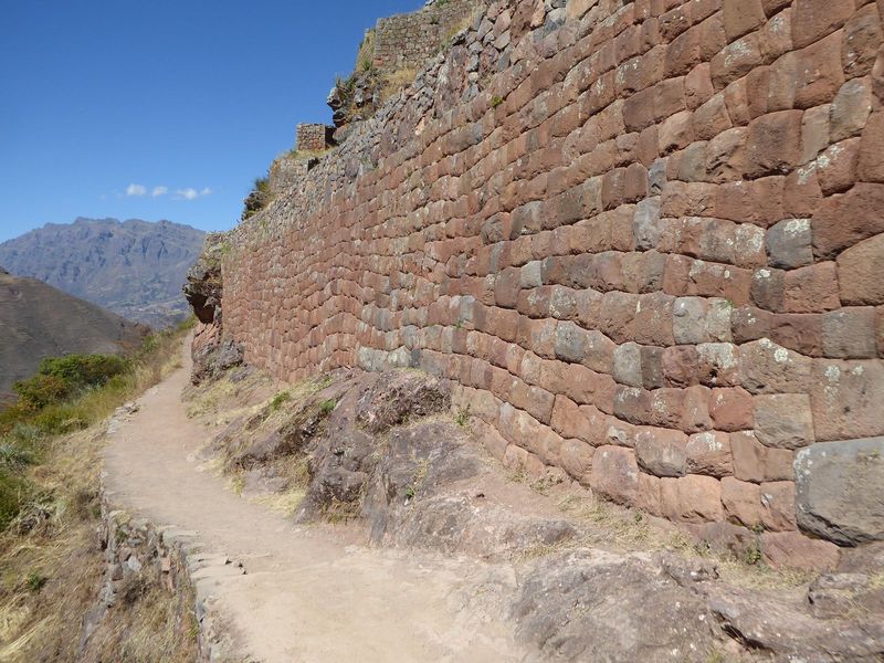 We could tootle along the path and then work our way up to the crest.