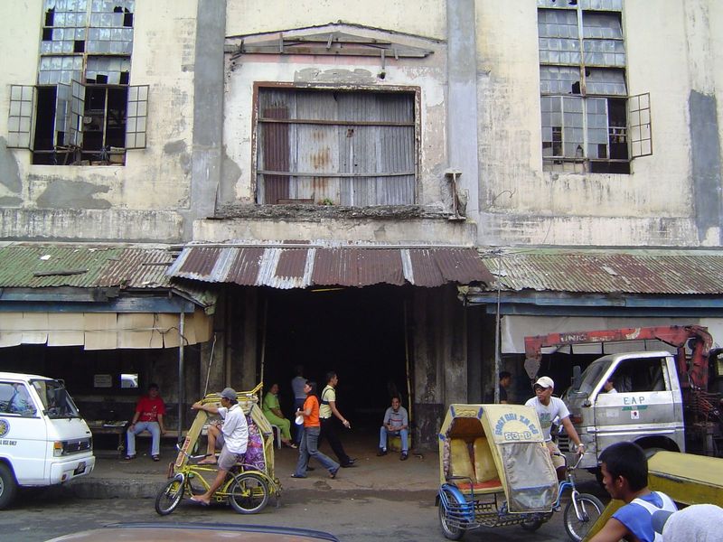 Another warehouse has been commandeered by a community of the poor.