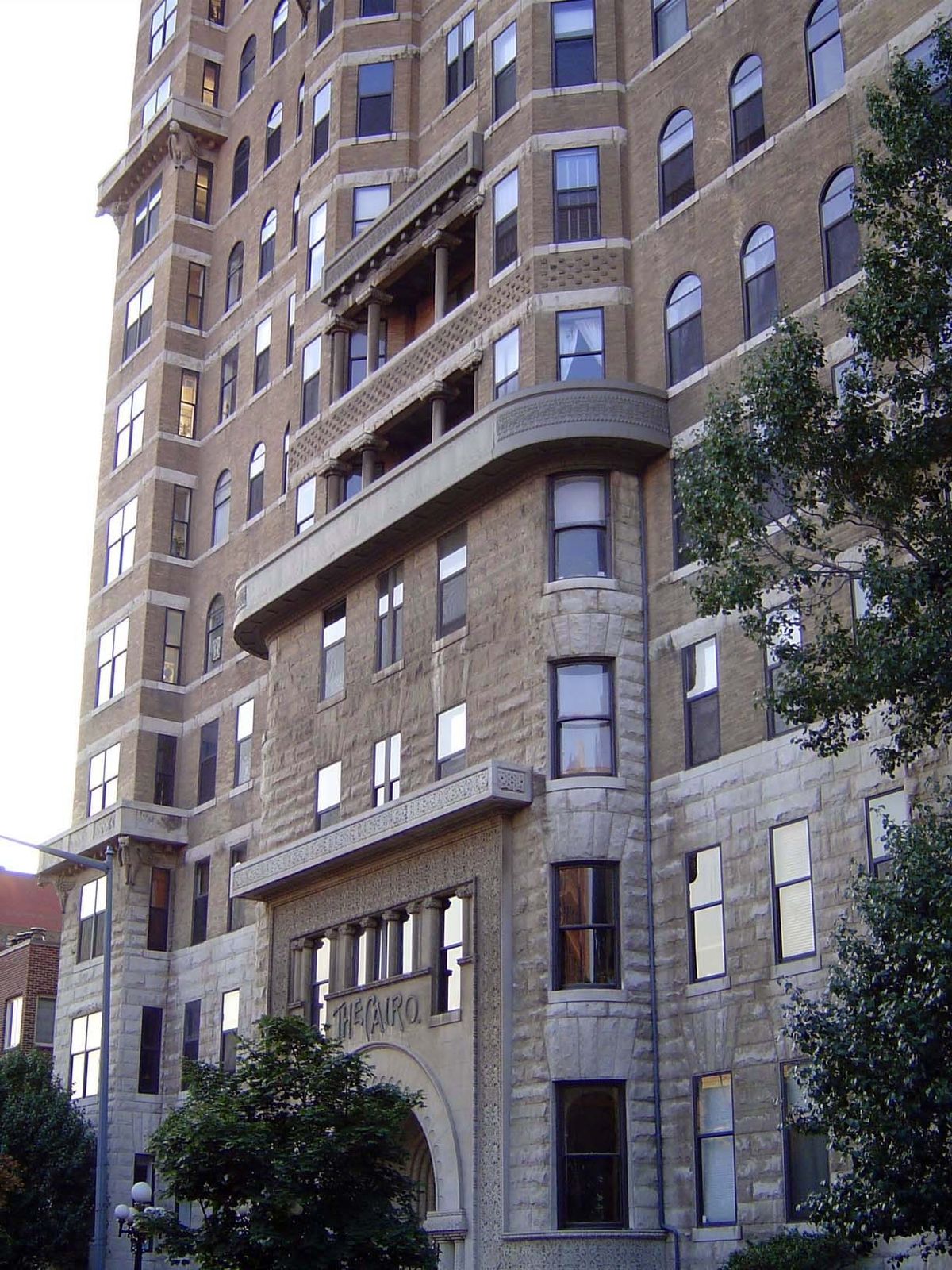 About 1900 Schneider himself moved into the Cairo. The mansion he had previously called home, at 18th and Q, became a school but was torn do