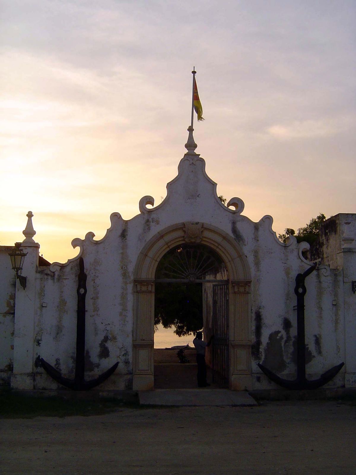 Entrance to the Customs House.