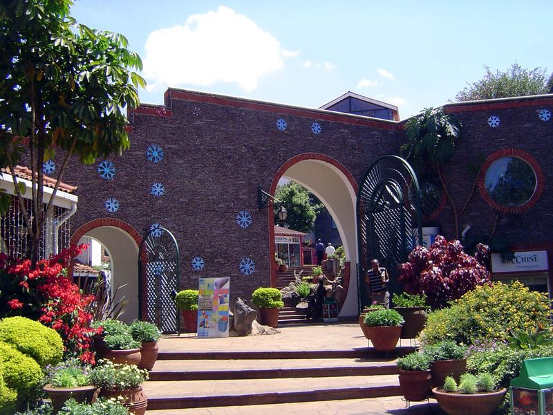 For foreigners, living in Nairobi often involves the diplomatic quarters around the far-north United Nations Avenue. Here's the entrance to 