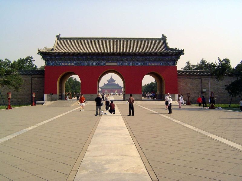 The Imperial Way is plainly marked and draws visitors now to where no man once dared stand. Like the Forbidden City, this precinct, too, was