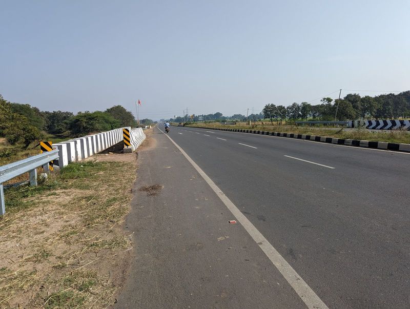 The new road, partly open in 2023.