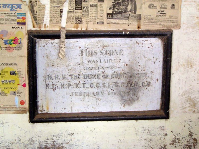 The bedizened Duke of Connaught was here in 1888.