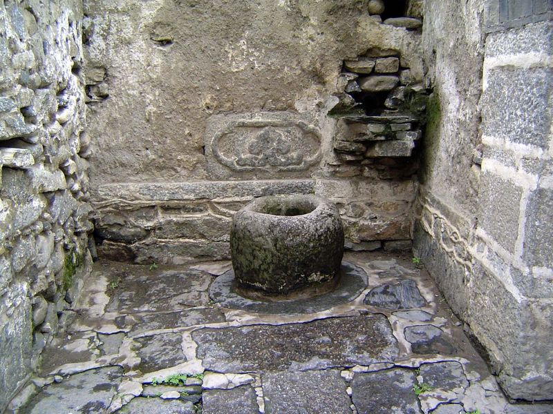 A well, still in regular use by the adjoining householders.