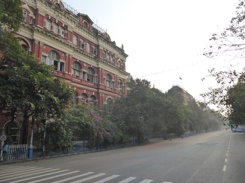 A few more years, and it will be impossible to get a photo of the Writers' Building, where all tours of the city should begin, unless you're