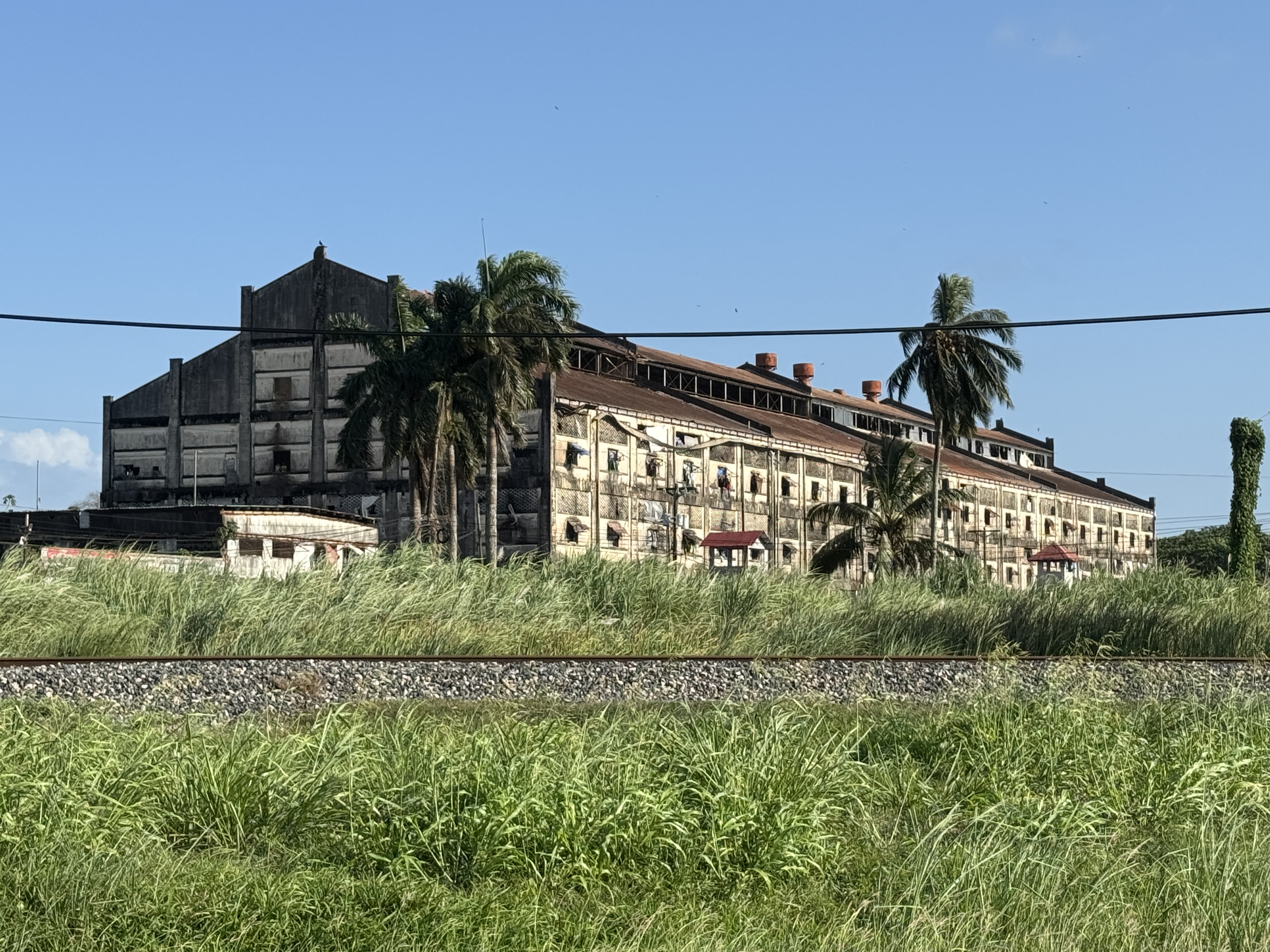 Here it is in 2025, converted in the 1990s to the Nueva Esperanza prison, reportedly with 2,500 inmates.