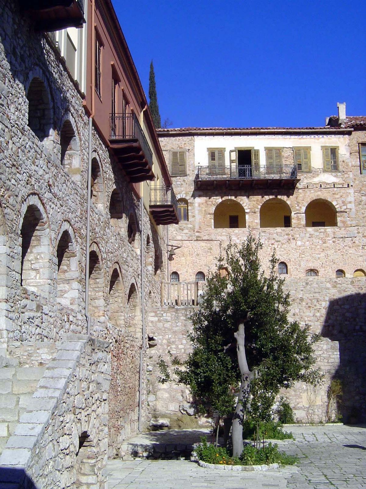 Monks' quarters.