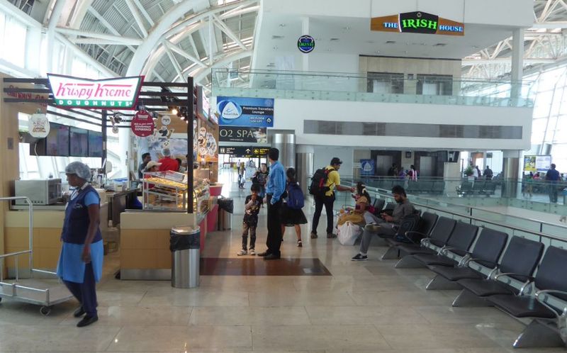 The convention is that you can tell how a country is doing just be looking at its airports. Here's Chennai's, pretty much up to internationa