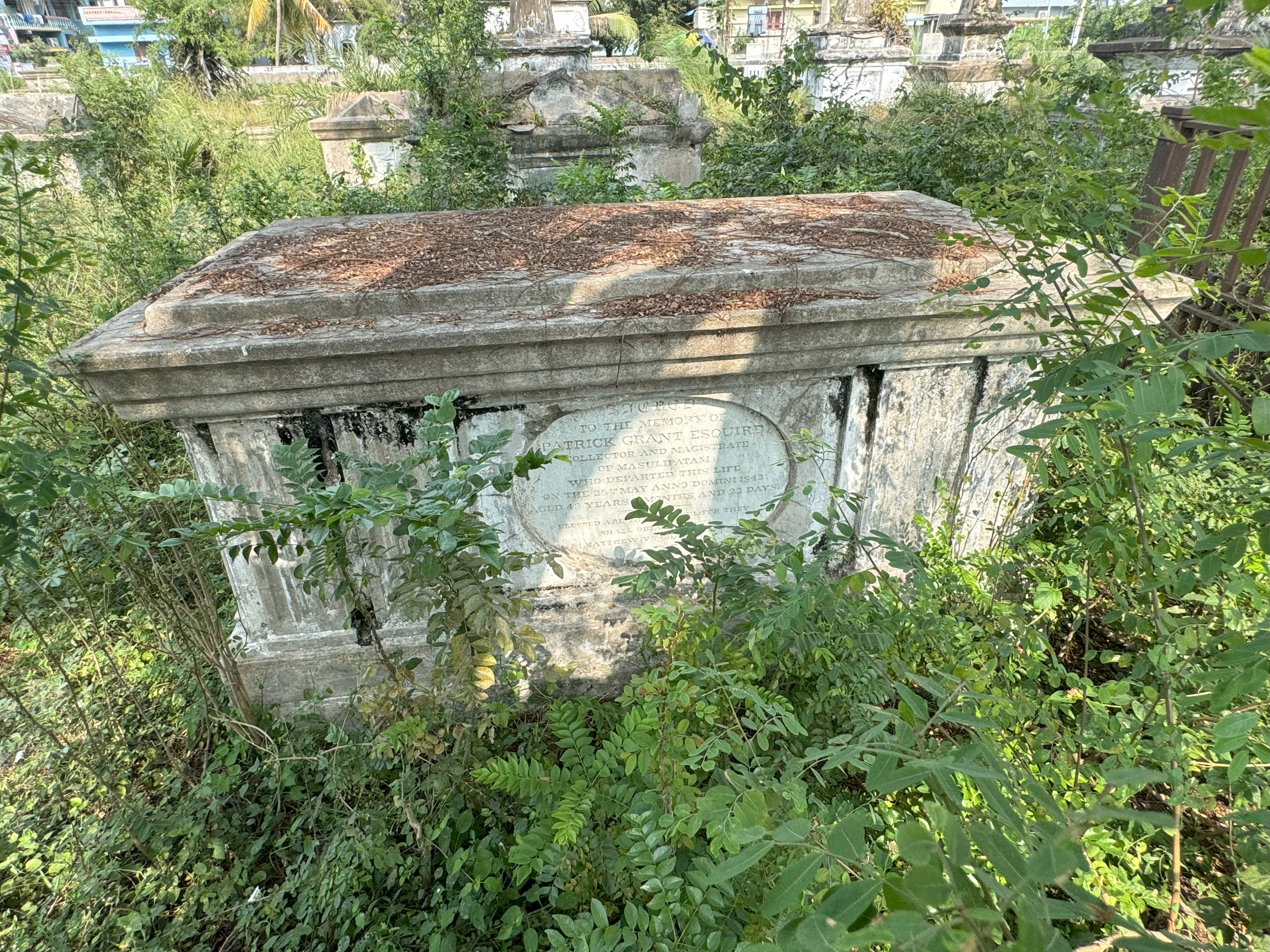 One accessible and legible stone.