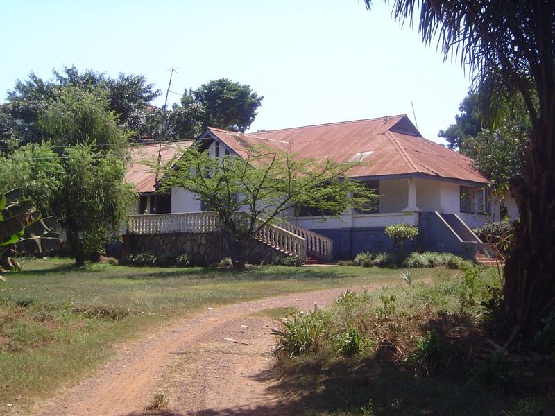 One of the bungalows built for British officials.