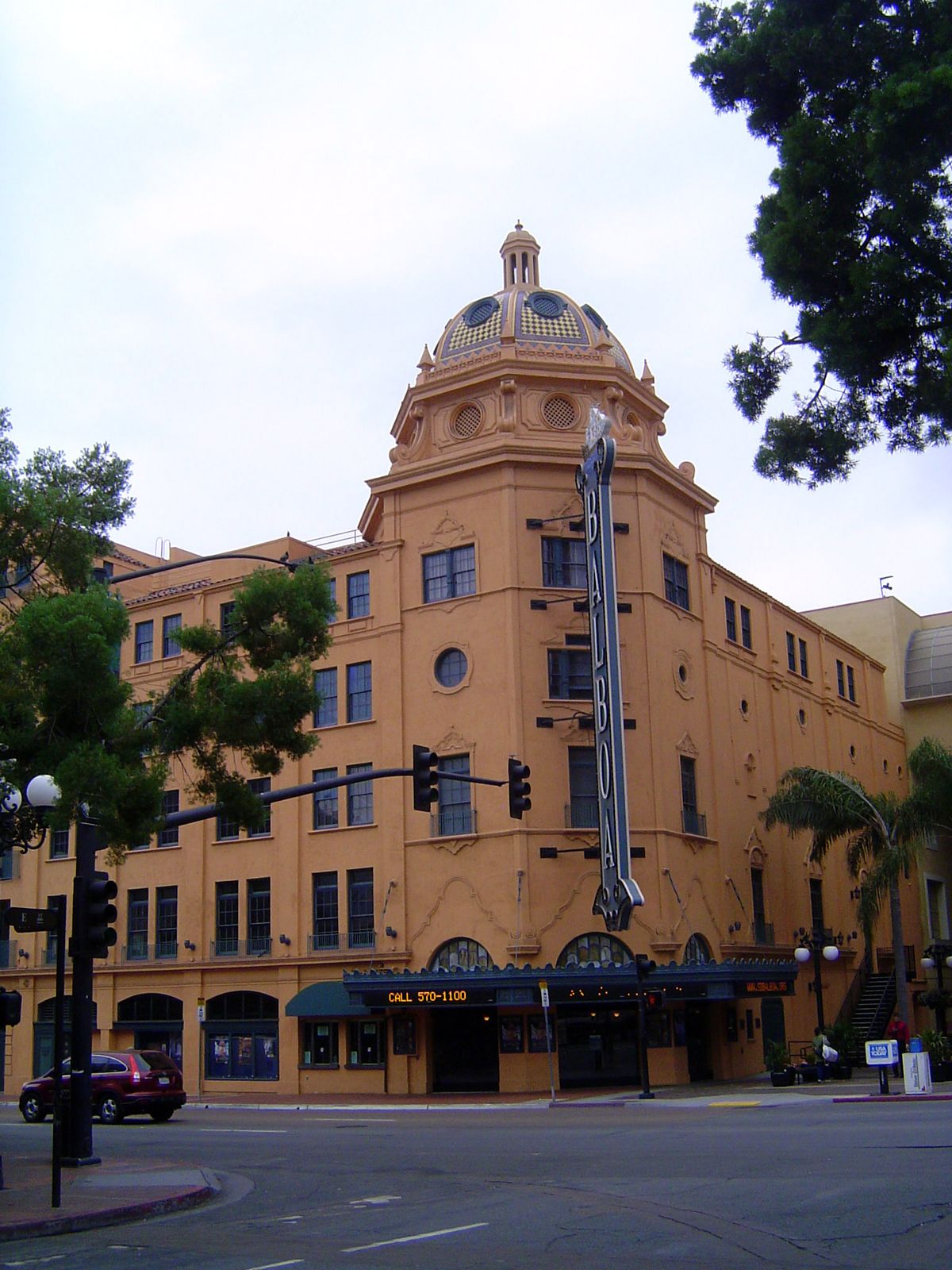 The Balboa Theater, opened in 1924 and, after a long interval, reopened as a live venue in 2008.