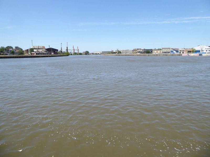 The southern boundary of the Buenos Aires Federal District is the Matanza "Slaughter" River, euphemistically called the Riachuelo or Little 