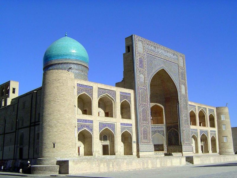 The madrasa, also built by order of Ubaidallah.