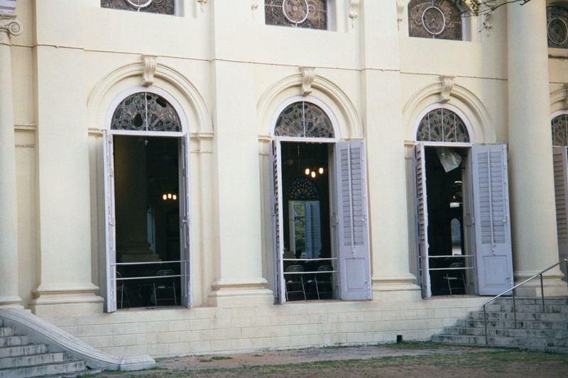 Side doors provided extra and needed ventilation.
