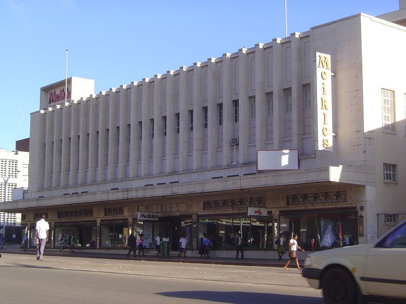 No ironwork here. With stores in Bulawayo, Salisbury, and several smaller towns, Meikles was Rhodesia's Macy's.