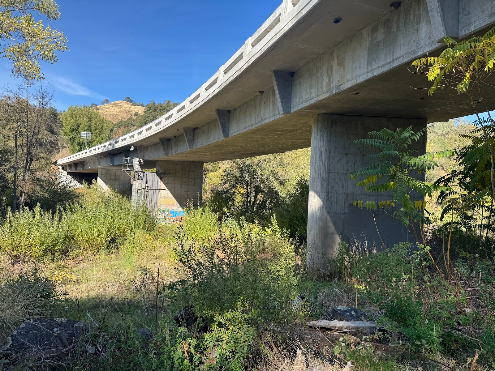 Time to change partners, I mean counties.  We're at the North Fork of the Mokelumne River, which means we're moving on from Calaveras to Ama