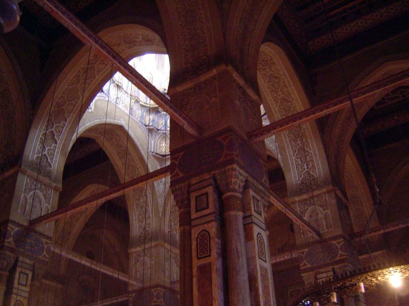 Here's the new mosque, an homage to the old.