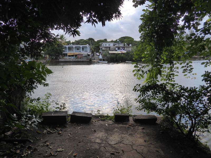 Location of the old timber bridge? Maybe.