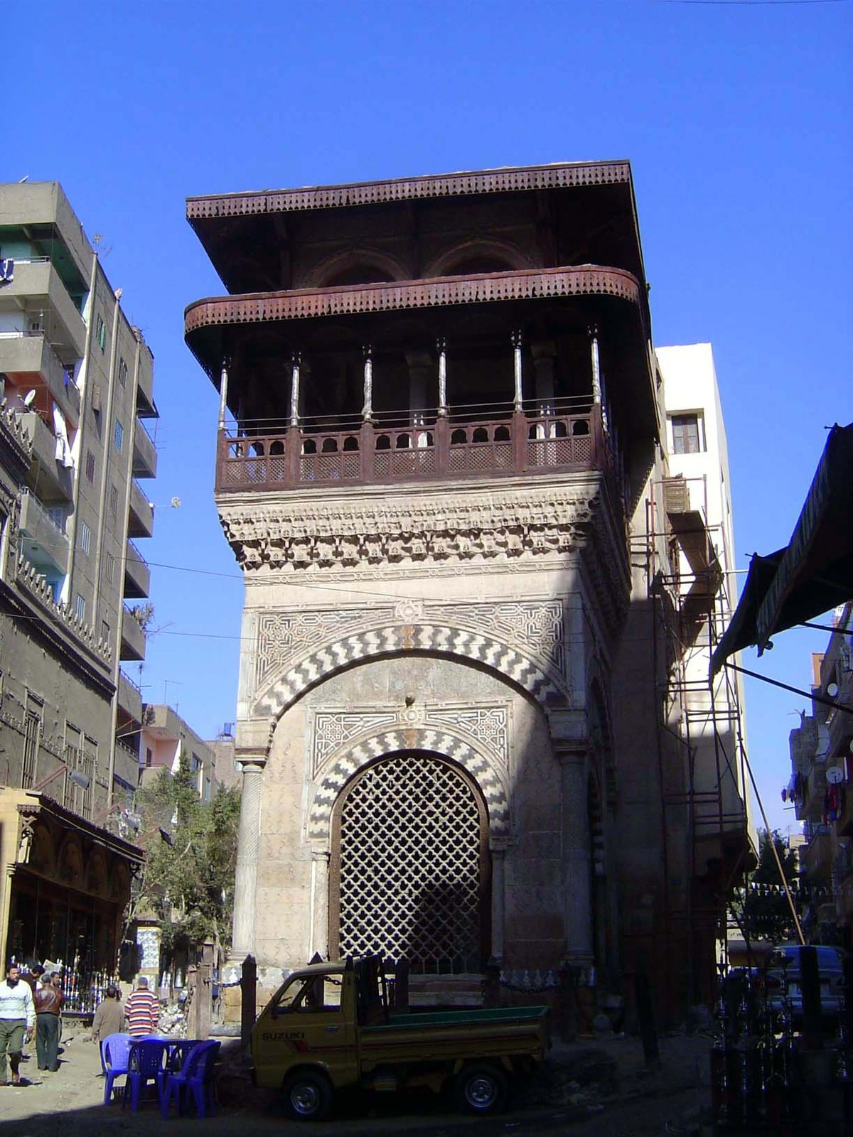 No. 21 Before we get there, here's the Sabil and Kuttab—waterpoint and school—of Abd al-Rahman Katkhuda. It's recent 1744 but important beca
