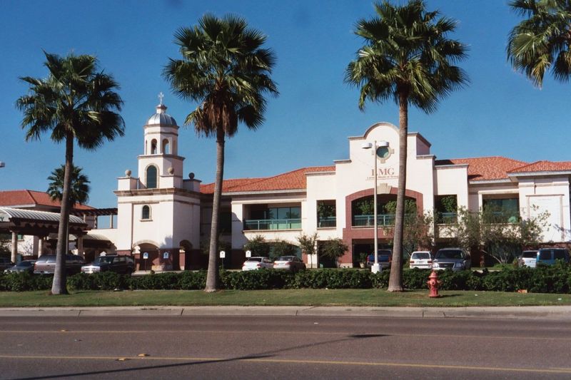 Nearby, a new medical center is loaded with instant heritage.