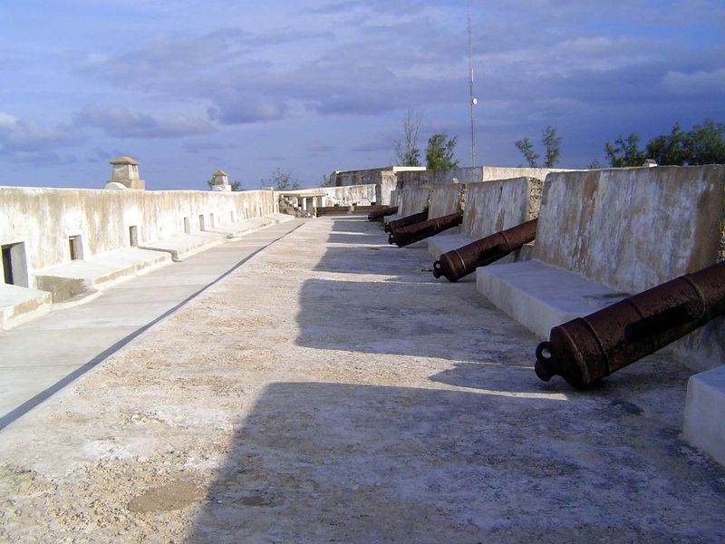 Top of the wall.