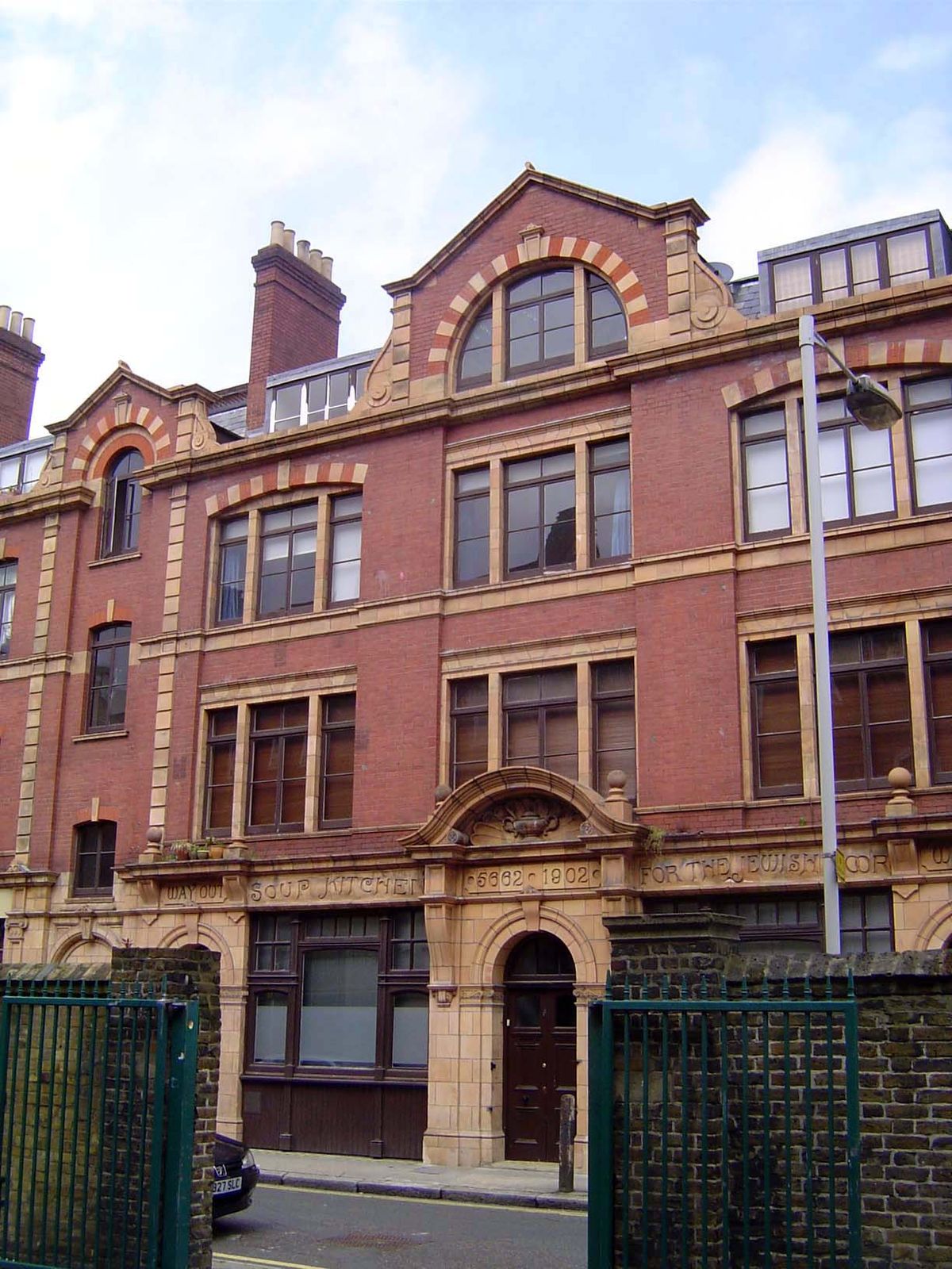 Abandoned for many years, the building has now been converted into apartments for neither the poor nor the disadvantaged.