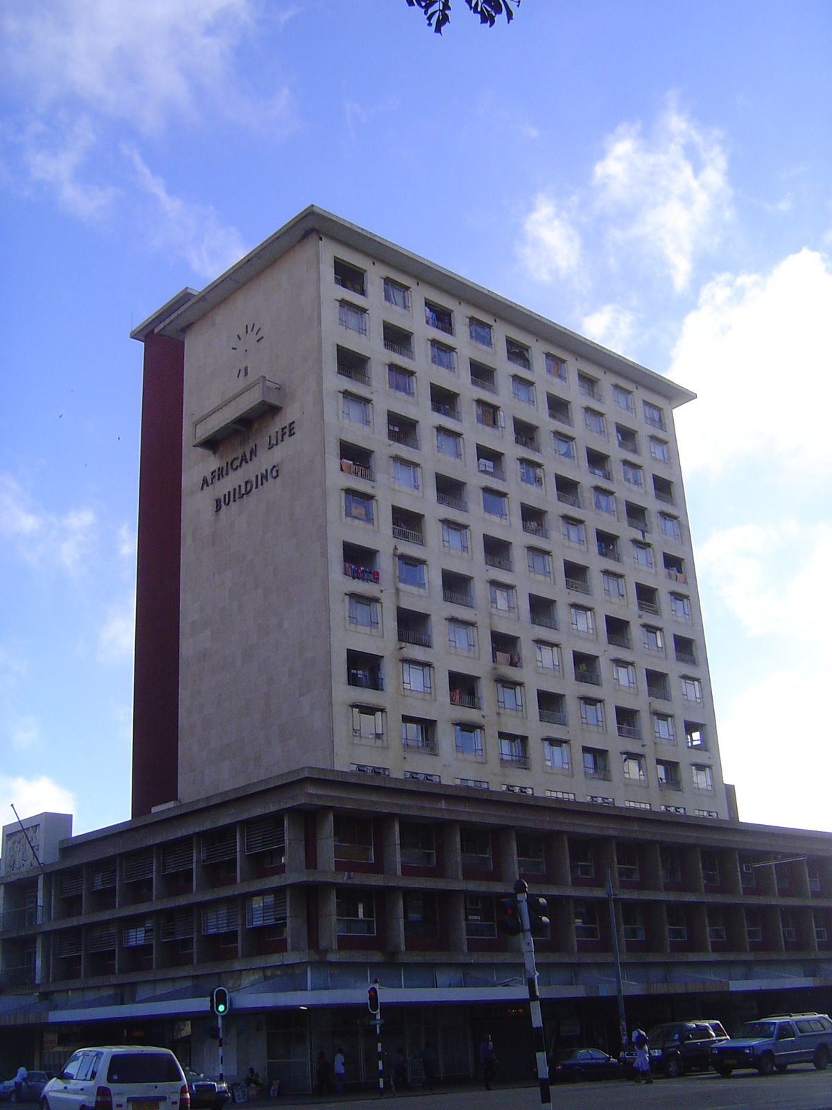 Flats continued to be built into the 1960s, judging from this one.