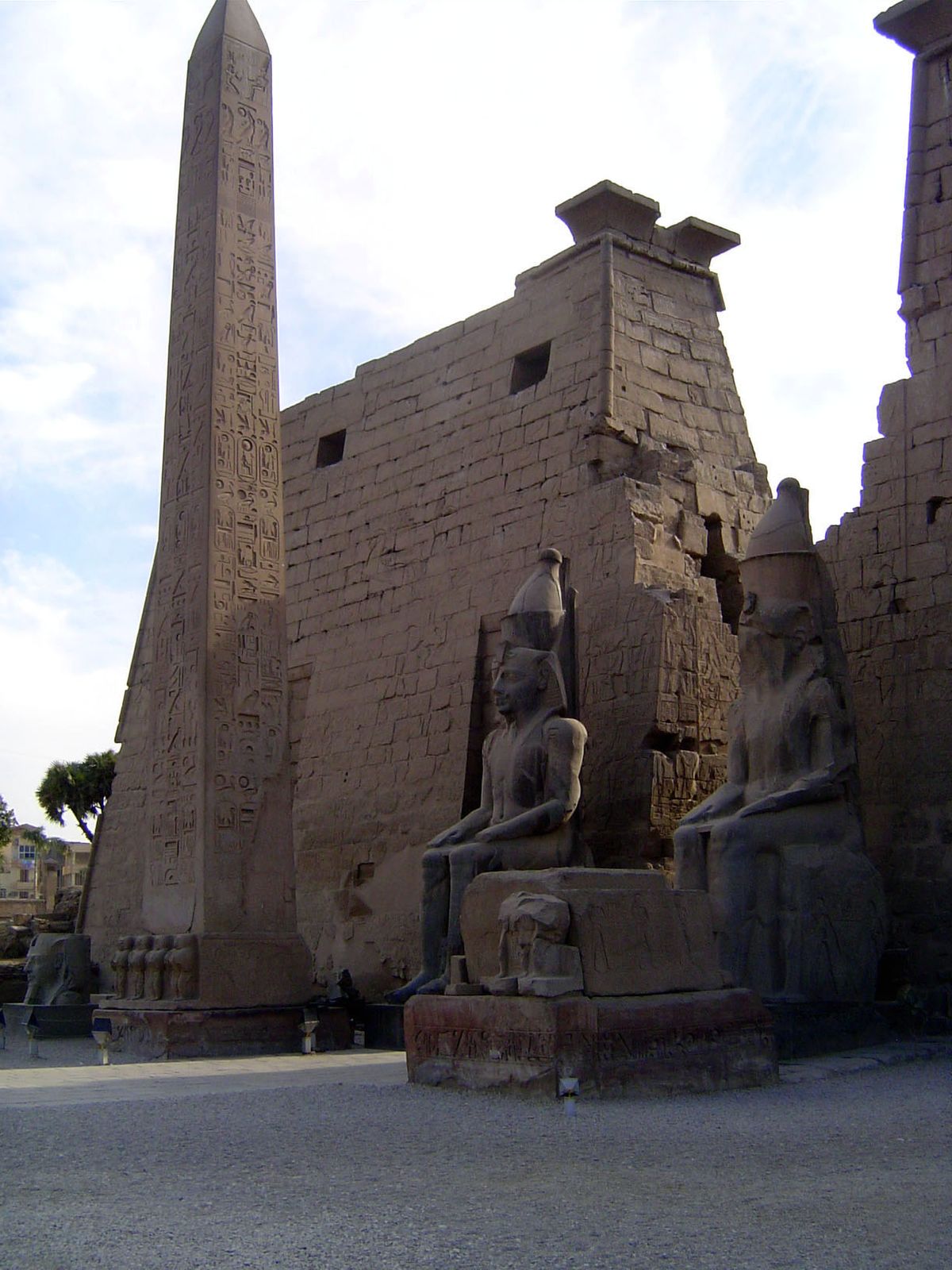 Base of the missing obelisk.