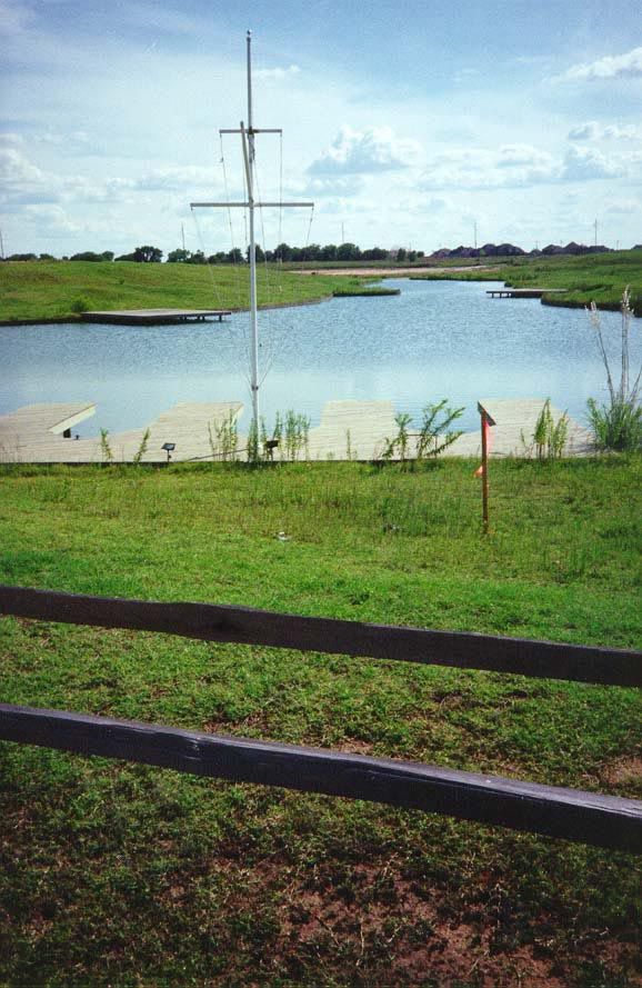 The lake just sat there for years, often just mud.